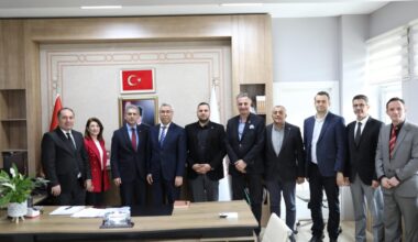 Gemlik Belediye Başkanında İlçe Milli Eğitim Müdürüne Hayırlı Olsun Ziyareti