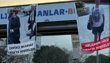 İYİ Parti Lideri’ne Bursa’da çirkin afiş!