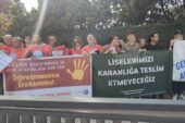 Eğitim İş’ten Anadolu Lisesi Önünde “Tasfiye Operasyonu” Eylemi