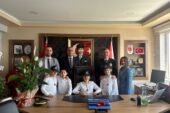 Gemlik Cumhuriyet İlkokulu öğrencilerinden Anlamlı Ziyaret