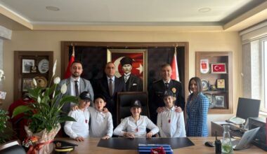 Gemlik Cumhuriyet İlkokulu öğrencilerinden Anlamlı Ziyaret