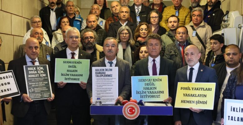 ORHAN SARIBAL; “İKLİM KANUNU DEĞİL, SERMAYE DOSTU TİCARET SÖZLEŞMESİ”