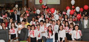 Büyükşehir Meclisi’nde söz çocukların