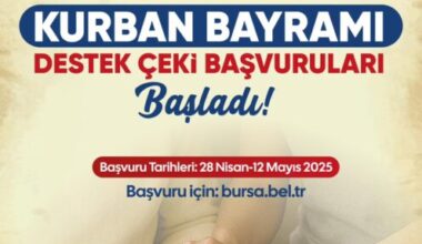 Büyükşehir’den emeklilere ‘Kurban Bayramı destek çeki’