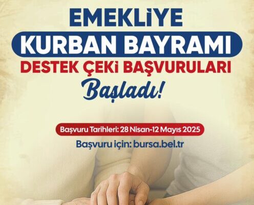 Büyükşehir’den emeklilere ‘Kurban Bayramı destek çeki’