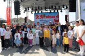 Huzurevi sakinleri ile çocuklardan muhteşem sergi