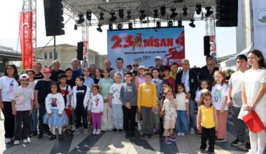 Huzurevi sakinleri ile çocuklardan muhteşem sergi