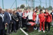 Amatör futbol camiası bir tesis daha kazandı