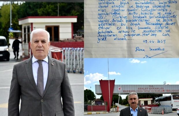 BOZBEY VE YEŞİLTAŞ İMAMOĞLU’NU ZİYARET ETTİ