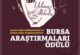 Yılmaz Akkılıç Bursa Araştırmaları 2024 Ödülleri’nde kazan isimler belirlendi
