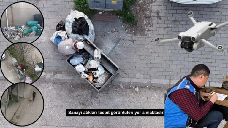 ‘’İNEGÖL BELEDİYESİ’NDEN DRONLU DENETİM’’