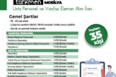 TÜRKMEN MOBİLYA 35 PERSONEL ALACAK