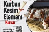 KURBAN KESİM KURSU KAYITLARI BAŞLADI