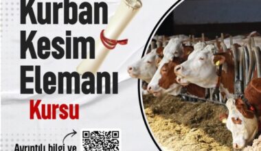 KURBAN KESİM KURSU KAYITLARI BAŞLADI