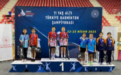 Osmangazi Belediyespor’un genç badmintoncuları göz doldurdu