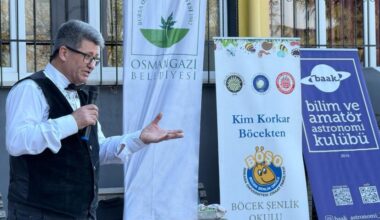 Yeniceabat’ta ‘Böcek Bilim’ buluşması yapıldı