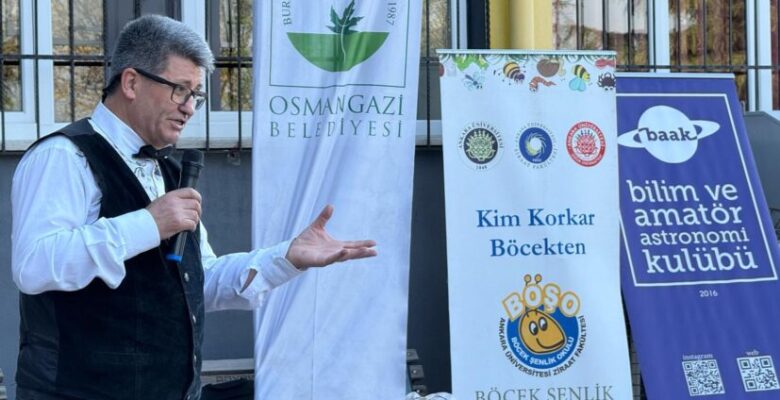 Yeniceabat’ta ‘Böcek Bilim’ buluşması yapıldı