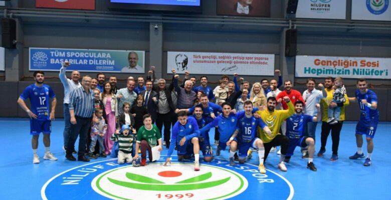 Nilüfer Belediyespor final için avantaj yakaladı