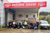 Görükle MTAL Öğrencileri Kardelen Kestane Şekeri Üretimini Yerinde Gözlemledi