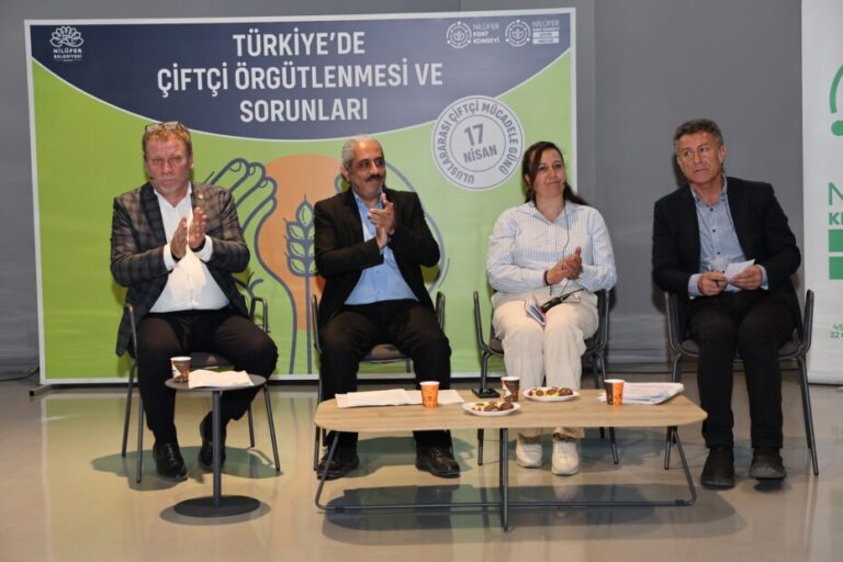Tarımda kriz ve mücadele Nilüfer’de tartışıldı