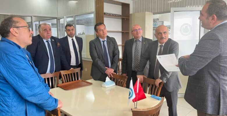 Gemlik Heyeti Organize Sanayileri İnceledi