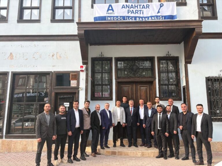 Anahtar Parti’den İnegöl çıkartması: Milli sermaye vurgusu!