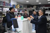 BAŞKAN OKTAY YILMAZ, KOMŞU ZİYARETİNDE