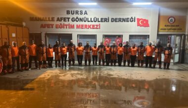 Bursa Mahalle Afet Gönüllüleri Derneği’nden Teşekkür Toplantısı