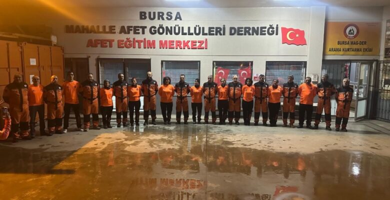 Bursa Mahalle Afet Gönüllüleri Derneği’nden Teşekkür Toplantısı