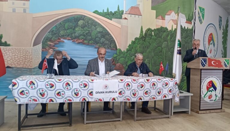 Bursa Bosna Sancak Derneği’nde Yeni Dönem: Başkanlığa Sadık Şengül Seçildi