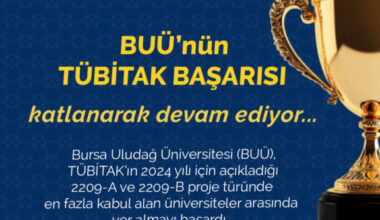 BUÜ’nün TÜBİTAK başarısı katlanarak devam ediyor