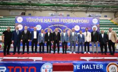 NAİM SÜLEYMANOĞLU SPOR KOMPLEKSİ’NDE HALTER RÜZGARI