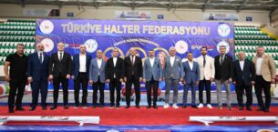 NAİM SÜLEYMANOĞLU SPOR KOMPLEKSİ’NDE HALTER RÜZGARI