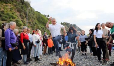 MUDANYA’DA BAHARIN GELİŞİ COŞKUYLA KUTLANDI