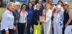 TÜRK KADINLAR BİRLİĞİ BURSA ŞUBESİ’NDEN İZNİK’E ANLAMLI ZİYARET