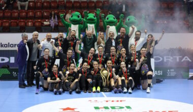 Hentbol Kadınlar Türkiye Kupası Bursa Büyükşehir Belediyespor’un