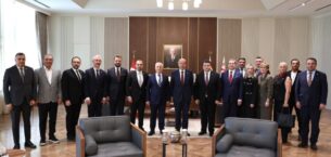 Başkan Bozbey’den KKTC Cumhurbaşkanı Ersin Tatar’a ziyaret