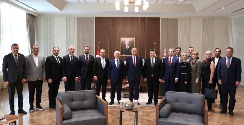 Başkan Bozbey’den KKTC Cumhurbaşkanı Ersin Tatar’a ziyaret
