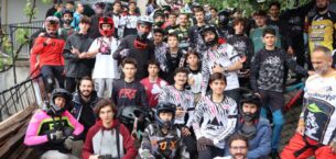 Bursa’da adrenalin dolu yarış nefes kesti