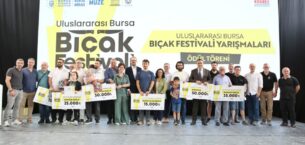Bıçağın ustaları ödüllendirildi