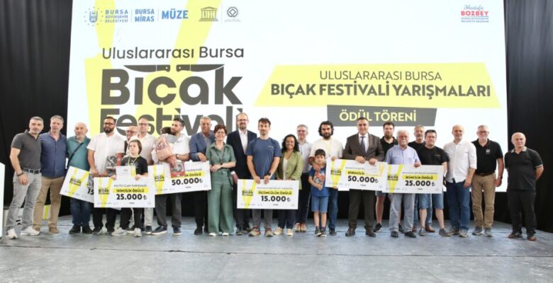 Bıçağın ustaları ödüllendirildi