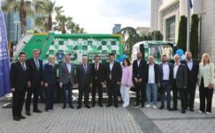 Büyükşehir’den Studeniçani Belediyesi’ne çöp kamyonu desteği
