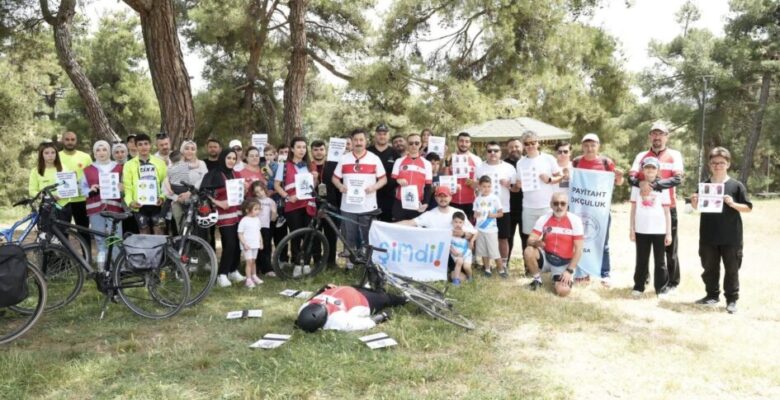 BİSİKLET TUTKUNLARI YENİŞEHİR’DE DOĞA VE ÇEVRE İÇİN PEDALLADI