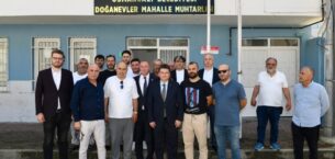 Başkan Aydın Doğanevler mahalle sakinleriyle buluştu