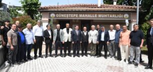 Başkan Erkan Aydın Güneştepe sakinleriyle bir araya geldi