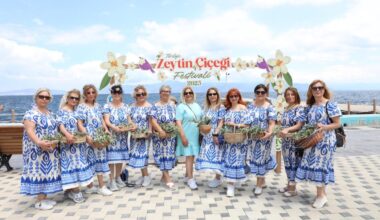 TİRİLYE’DE ZEYTİN ÇİÇEĞİ FESTİVALİ BAŞLADI