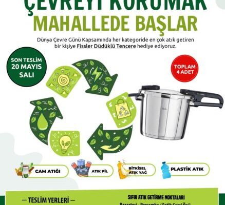 DÜNYA ÇEVRE GÜNÜ’NE ÖZEL KAMPANYA