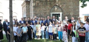 İNEGÖL, ASIRLARI AŞAN MİRASIYLA GURURLANDI İSHAK PAŞA 538 YIL SONRA RAHMETLE ANILDI