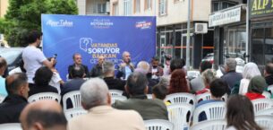 BAŞKAN TABAN OSMANİYE MAHALLESİ SAKİNLERİYLE BULUŞTU
