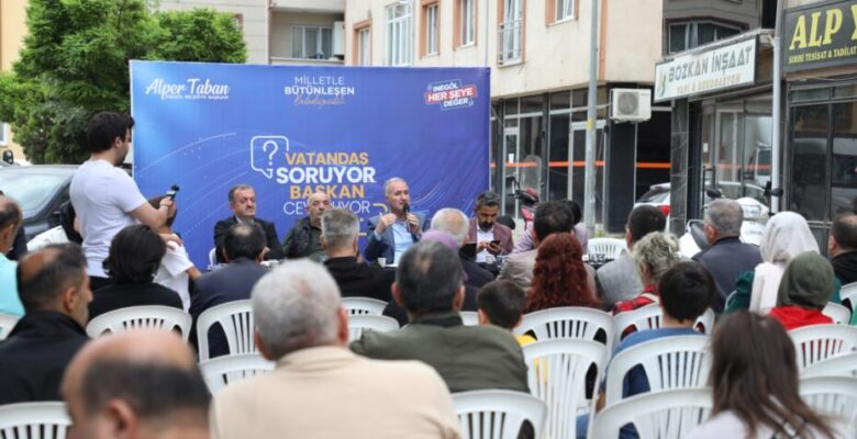 BAŞKAN TABAN OSMANİYE MAHALLESİ SAKİNLERİYLE BULUŞTU